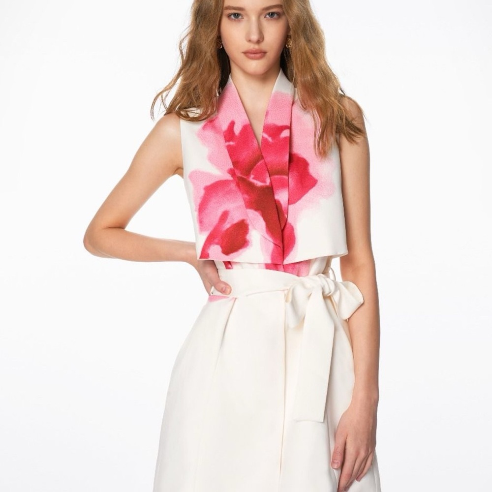 Off White and Pink Art Dress
New with tags